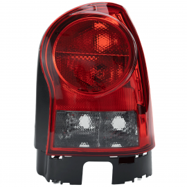 Calavera Derecha Roja Con Luz de Reversa Humo Diforza para Pointer G4