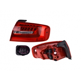 Calavera Exterior Derecha con Luz LED DEPO para Audi A4 USA