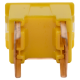 Fusible Tipo "Muela" Amarillo con Conector Macho de 60 Amperes Unicar
