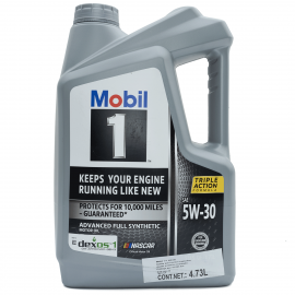 Garrafa de Aceite Multigrado Sintético SAE 5W-30 Mobil 1 para Motores a Gasolina