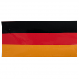 Calcomanía Externa de Vinil con Bandera de Alemania