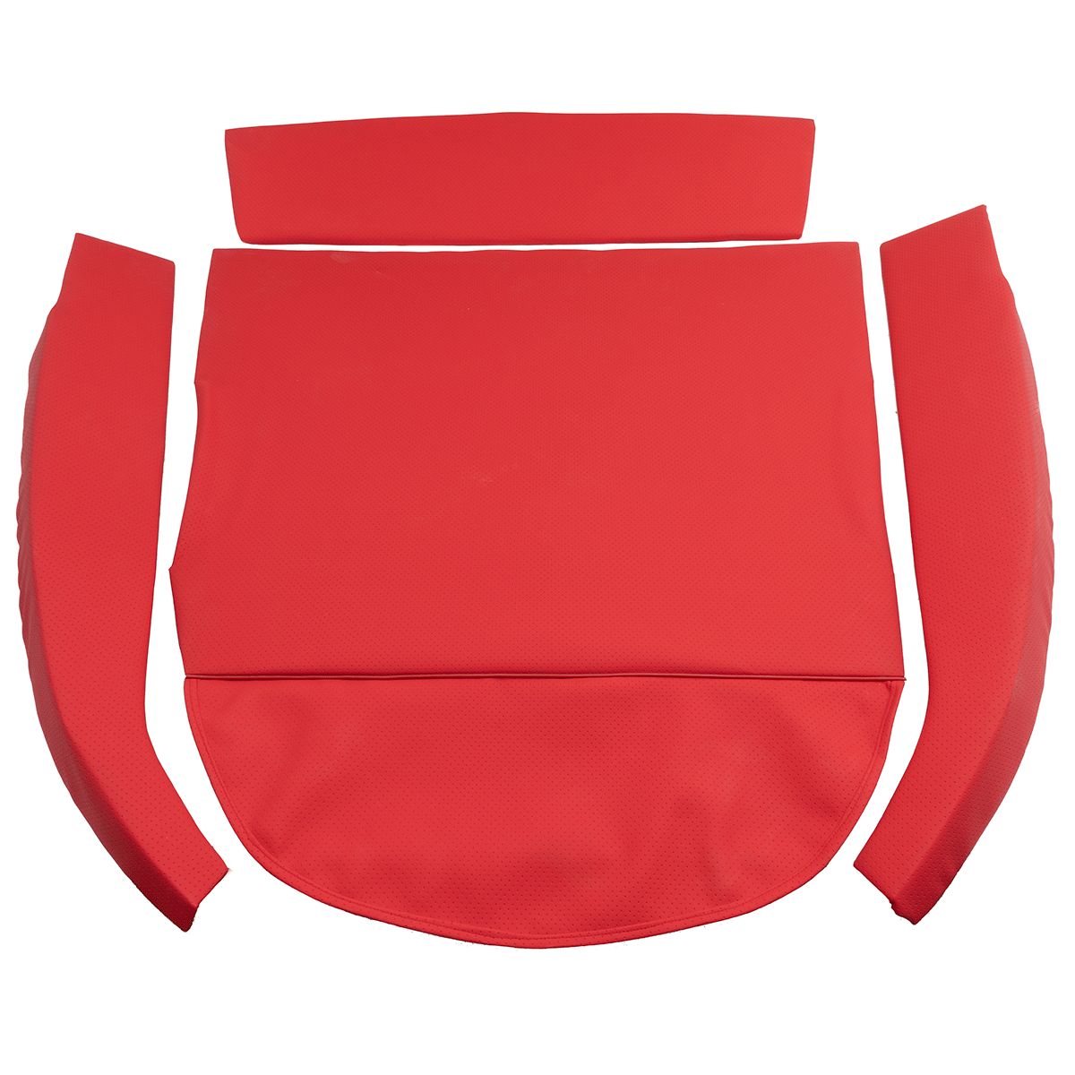 Kit de Vestiduras de Cofre Color Rojo