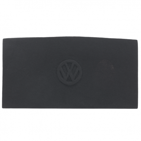 Tapa Trasera con Forro de Alfombra Negra y Orificios de Bocinas para Golf A2