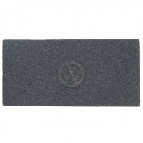 Tapa Trasera con Forro de Alfombra Gris y Orificios de Bocina para Caribe