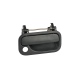 Manija Exterior de Puerta Delantera Derecha Negra con Hoyo de Llave para Chevy C1, C2, C3
