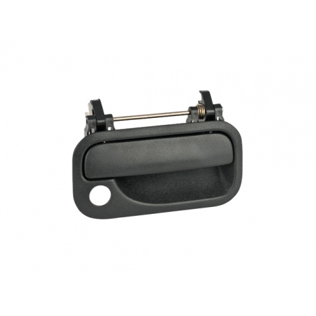 Manija Exterior de Puerta Delantera Derecha Negra con Hoyo de Llave para Chevy C1, C2, C3