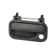 Manija Exterior de Puerta Delantera Izquierda Negra con Hoyo de Llave para Chevy C1, C2, C3