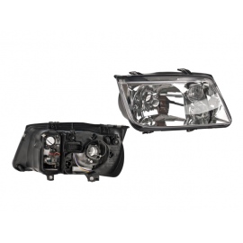 Faro Principal Derecho Cromado con Luz de Niebla DEPO para Jetta A4
