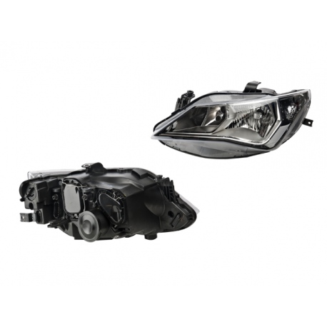 Faro Principal Izquierdo de Dos Focos con Ajuste Eléctrico y Manual DEPO para Ibiza