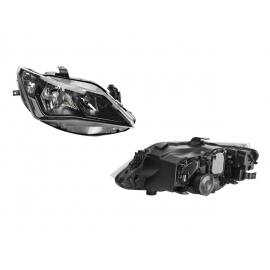 Faro Principal Derecho de Ajuste Manual y Eléctrico con Fondo Negro DEPO para Ibiza