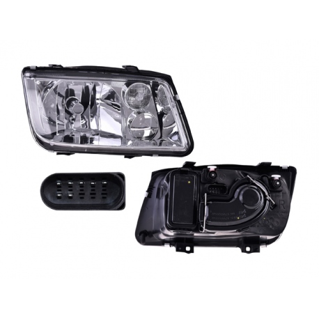 Faro Principal Derecho con Cuarto Blanco DEPO para Jetta A4