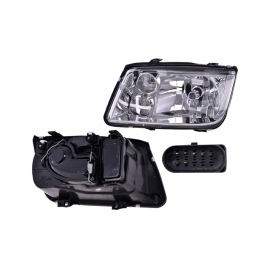 Faro Principal Izquierdo con Cuarto Blanco DEPO para Jetta A4
