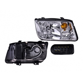 Faro Principal Derecho con Cuarto Ámbar DEPO para Jetta A4