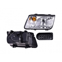 Faro Principal Izquierdo con Cuarto Ámbar DEPO para Jetta A4