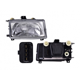 Faro Principal Derecho con Ajuste Manual y Eléctrico sin Foco DEPO para Derby 6KV