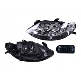 Faro Principal Izquierdo Eléctrico con Doble As DEPO para Ibiza MK4