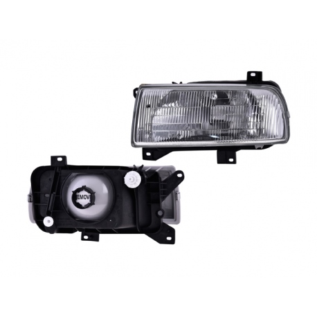 Faro Principal Izquierdo con Mica Rayada DEPO para Jetta A3