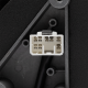 Espejo Lateral Derecho Eléctrico de 5 Pines con Base Interior Metálica Isaka para Aveo, Pontiac G3