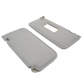 Juego de Viseras de Tela Gris con Espejos de Vanidad para Tiida