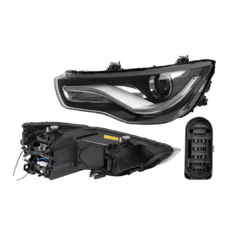 Faro Principal Izquierdo con Motor y Luz LED DEPO para Audi A1