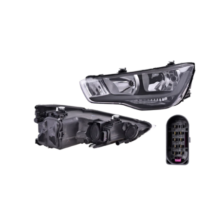 Faro Principal Izquierdo sin Focos con Motor DEPO para Audi A1