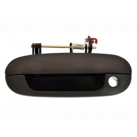 Manija Exterior de Puerta Delantera Izquierda Corrugada Negra para Blazer, Envoy, Bravada, Rainier, Ascender