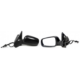 Espejo Izquierdo Manual Negro Corrugado para Jetta A4, Clásico