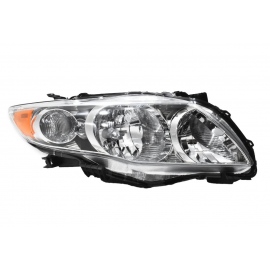 Faro Principal Derecho Cromado con Reflejante Ámbar Eagle Eyes para Corolla XRS