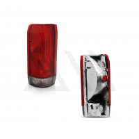Calavera Izquierda Roja sin Arnés Auto Magic para Pickup F150, F250