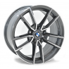 Juego de 4 Rines Gris Oxford Maquinado con Centro BMW de 18" AM Wheels