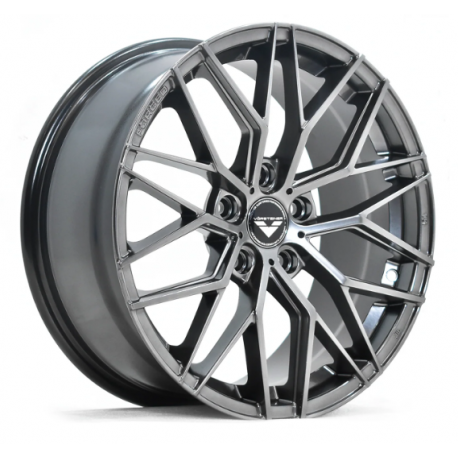 Juego de 4 Rines Gris Satinado con Centro Vörstener de 18" AM Wheels