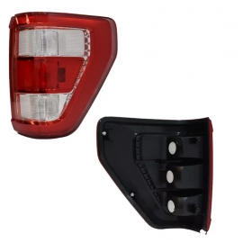 Calavera Derecha Rojo y Blanco sin Arnés Auto Magic para Lobo F150