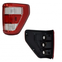 Calavera Derecha Rojo y Blanco sin Arnés Auto Magic para Lobo F150