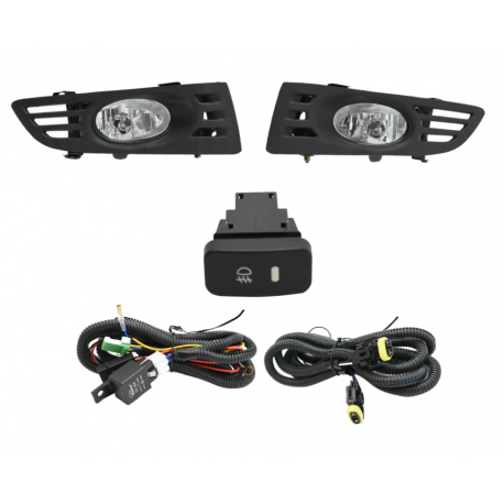 Kit de Rejilals con Faros de Niebla, Arnés y Switch Auto Magic para Accord