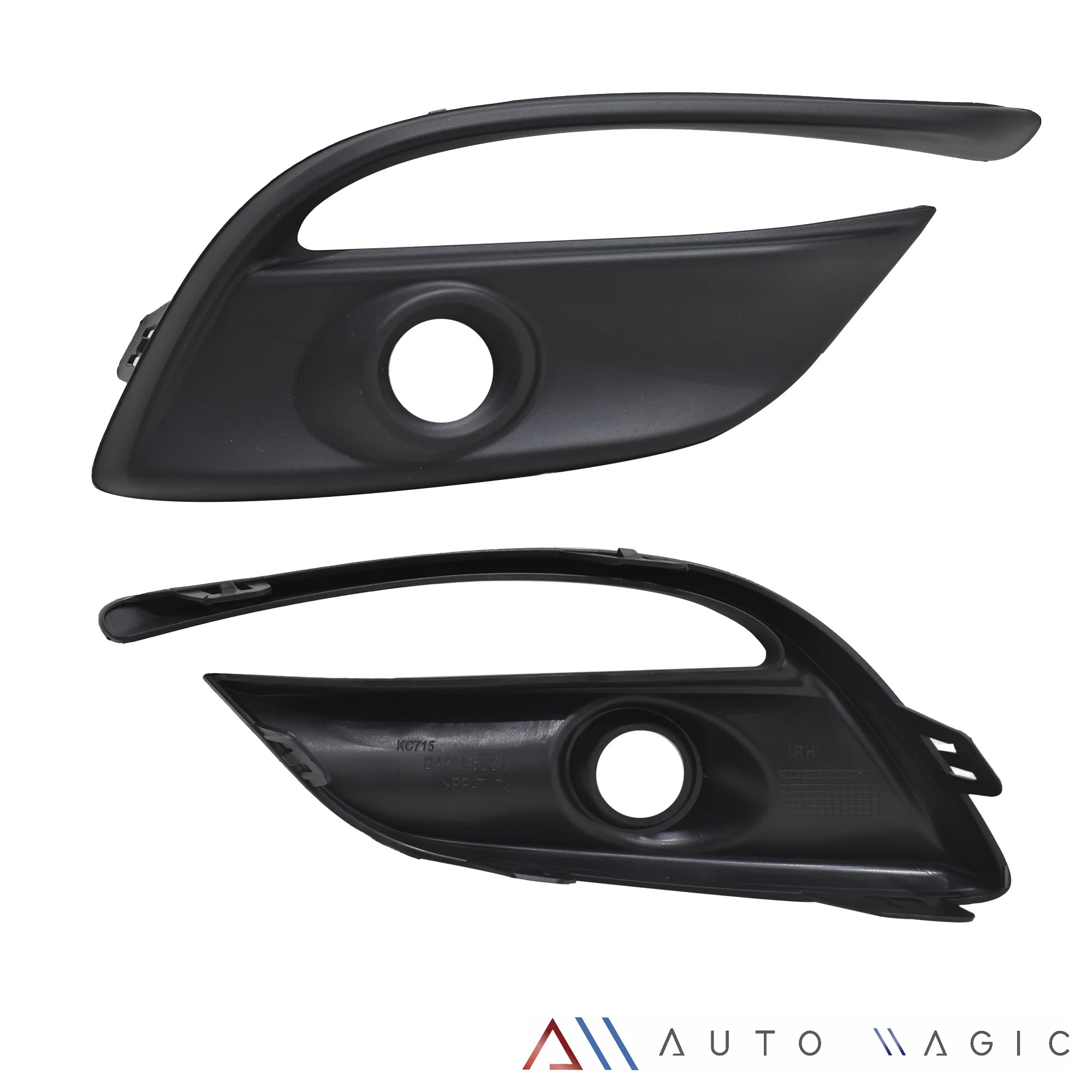 Facia Delantera Con Orificios De Faros De Niebla Sin Accesorios