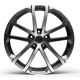 Juego de 4 Rines Plateados con Centro VW de 18" AM Wheels