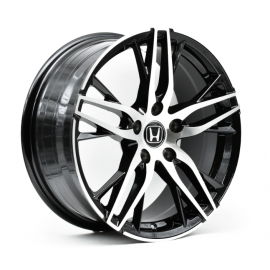 Juego de 4 Rines Gris Maquinado con Centro de Honda de 17" AM Wheels