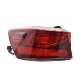 Calavera Izquierda Rojo Oscuro con Arnés Auto Magic para Forte