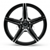 Juego de 4 Rines Negros con Centro Mercedes Benz de 19" AM Wheels