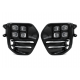 Par de Faros de Niebla con 4 Luces LED Auto Magic para Sportage 