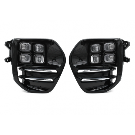 Par de Faros de Niebla con 4 Luces LED Auto Magic para Sportage 