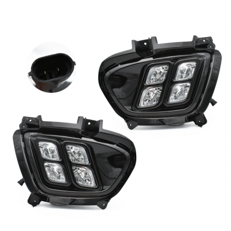 Kit De Faros Auxiliares Led Automagic Para Sorento