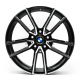 Juego de 4 Rines Negros con Centro BMW de 18" AM Wheels