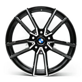 Juego de 4 Rines Negros con Centro BMW de 18" AM Wheels