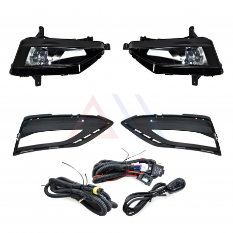 Kit De Faros Auxiliares Automagic Para Jetta A7