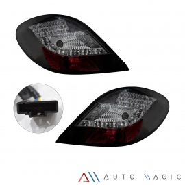 Juego de Calaveras en Tono Oscuro con Luz LED Auto Magic para Peugeot 207