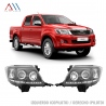 Juego De Faros Principales Con Lupa Automagic Para Hilux