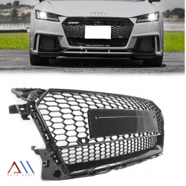 Parrilla Delantera con Marco Negro Brillante Auto Magic para Audi TTRS