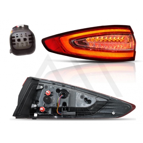 Calavera Izquierda con Luz LED Auto Magic para Fusion S, SE