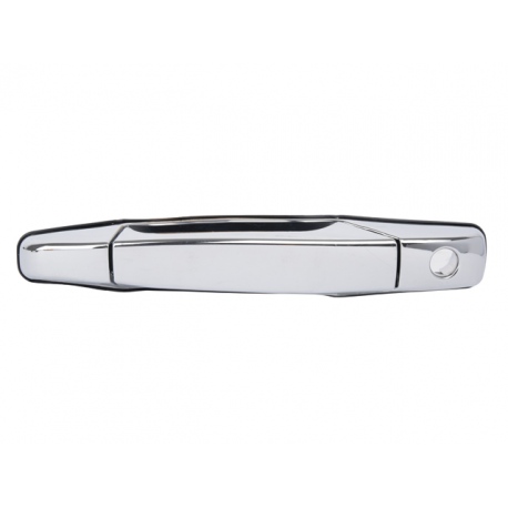 Manija Exterior de Puerta Derecha Delantera Cromada con Hoyo de Llave para Silverado
